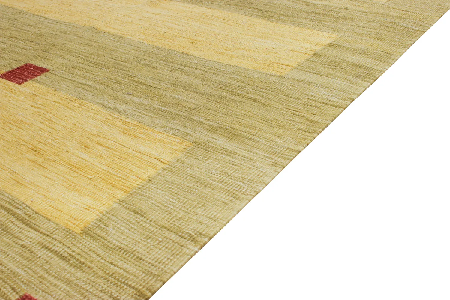 Orientalisk Matta - Modern Kelim Hand Woven - 159 x 204 cm