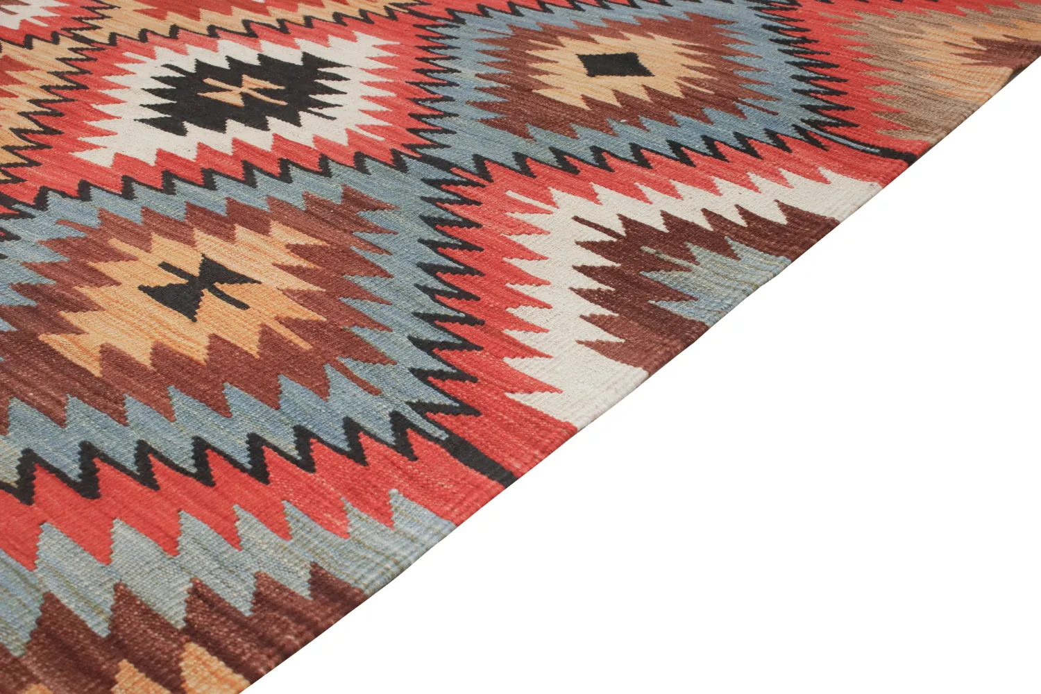 Orientalisk Matta - Hazara Kelim Hand Woven - 247 x 288 cm