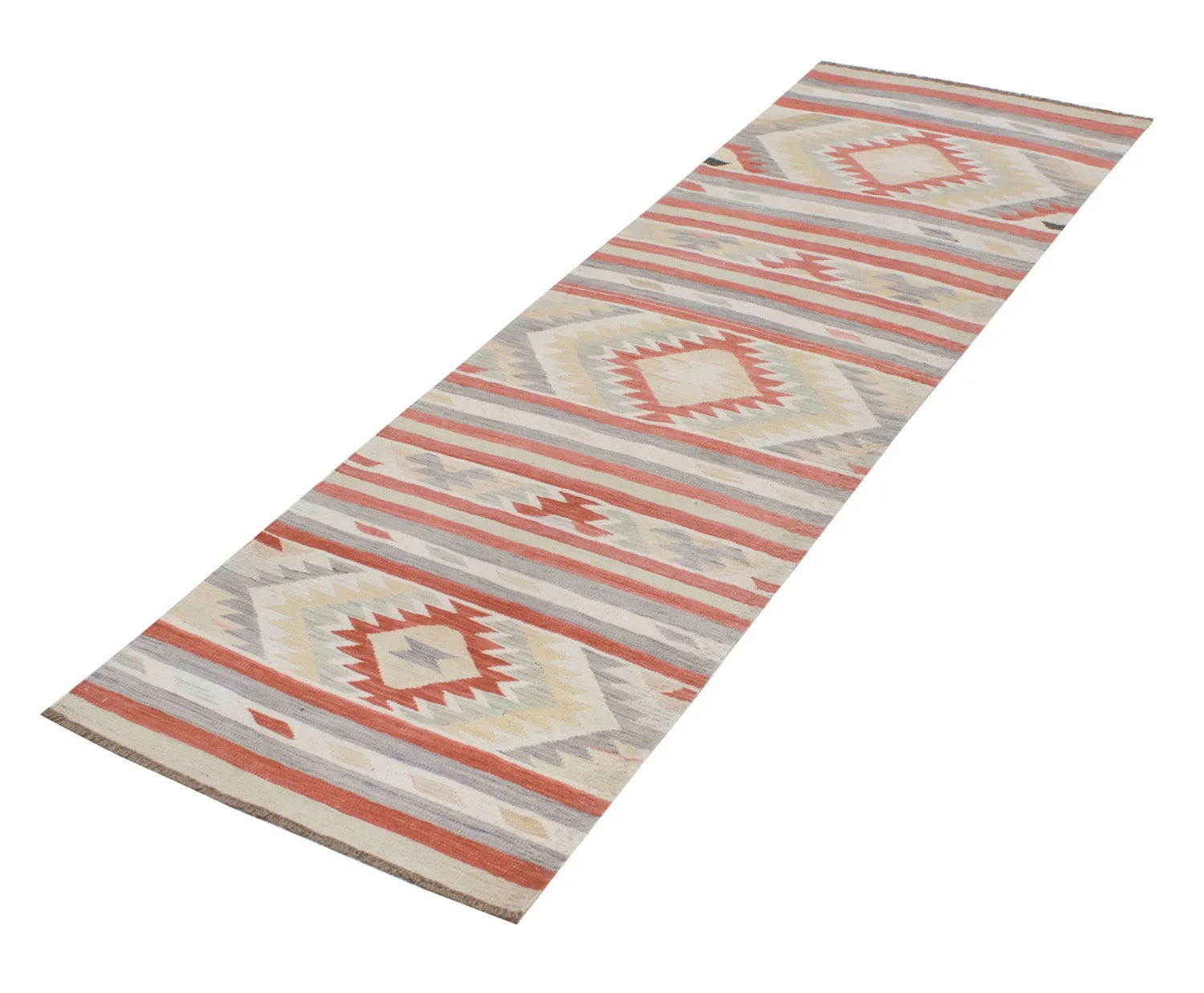 Orientalisk Matta - Hazara Kelim Hand Woven - 81 x 278 cm