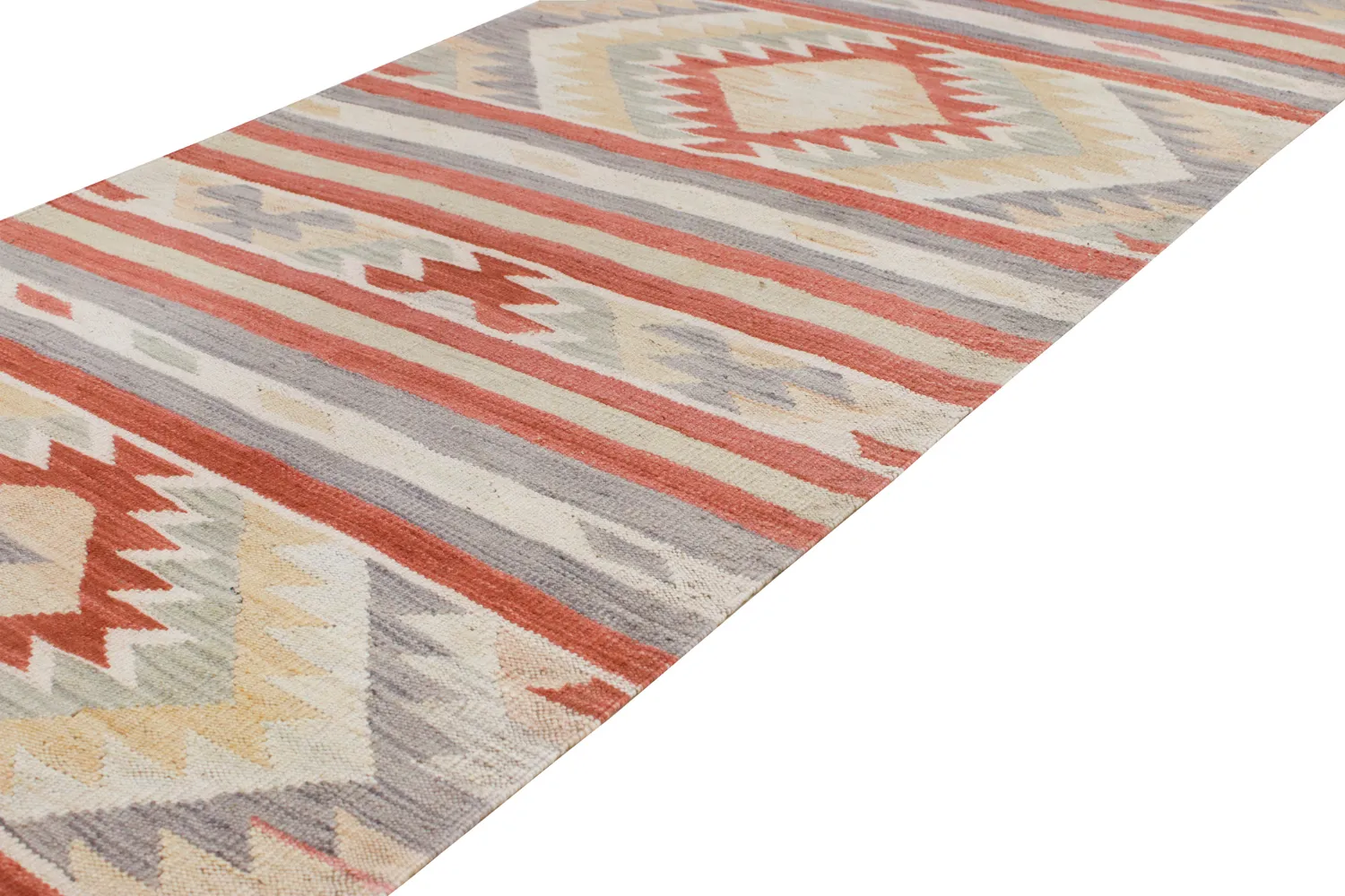 Orientalisk Matta - Hazara Kelim Hand Woven - 81 x 278 cm