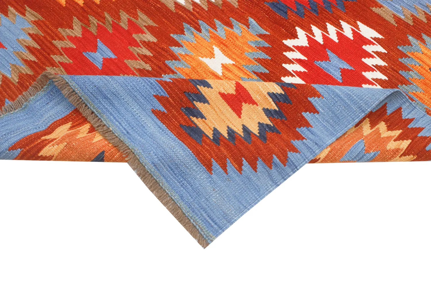 Orientalisk Matta - Hazara Kelim Hand Woven - 135 x 184 cm