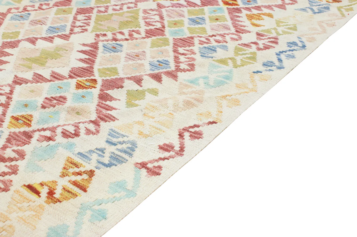 Orientalisk Matta - Vegi Kelim Hand Woven - 99 x 155 cm