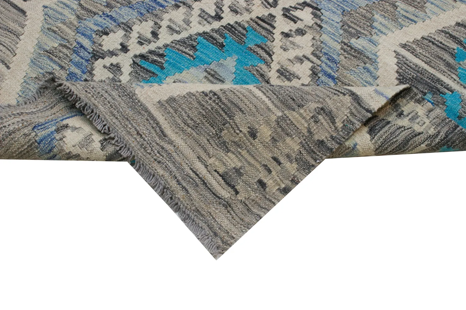 Orientalisk Matta - Vegi Kelim Hand Woven - 86 x 123 cm