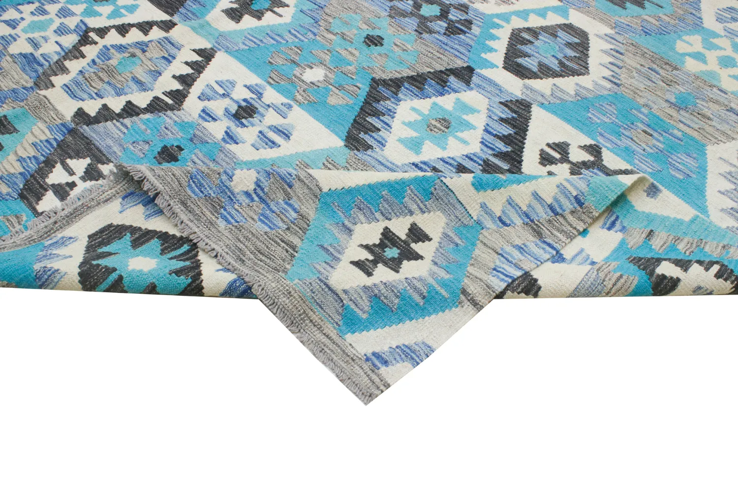 Orientalisk Matta - Vegi Kelim Hand Woven - 251 x 305 cm
