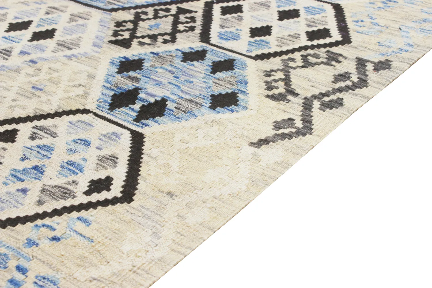 Orientalisk Matta - Vegi Kelim Hand Woven - 83 x 117 cm