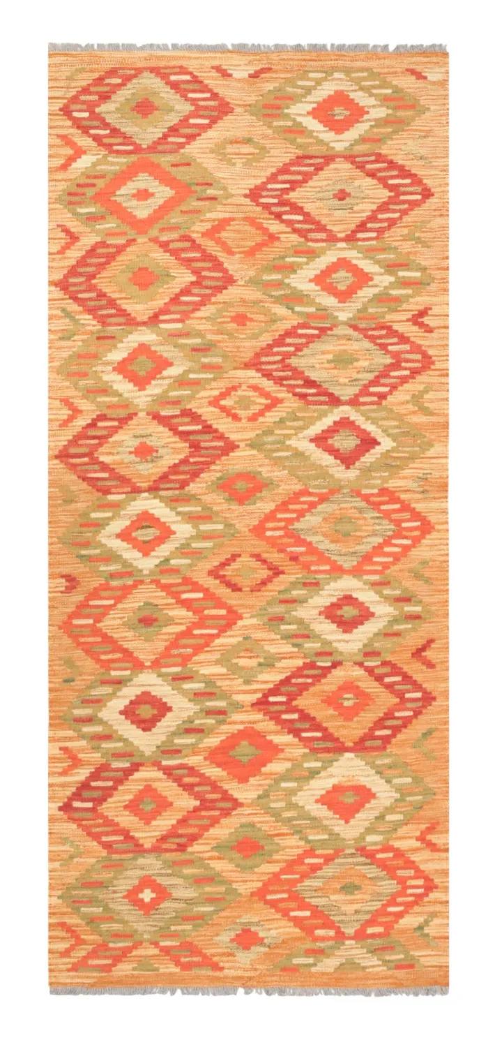 Orientalisk Matta - Vegi Kelim Hand Woven - 83 x 201 cm