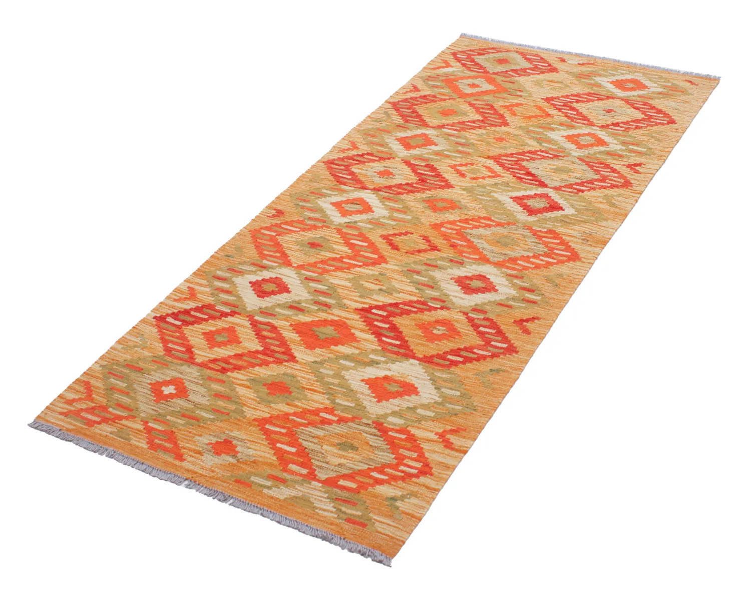 Orientalisk Matta - Vegi Kelim Hand Woven - 83 x 201 cm