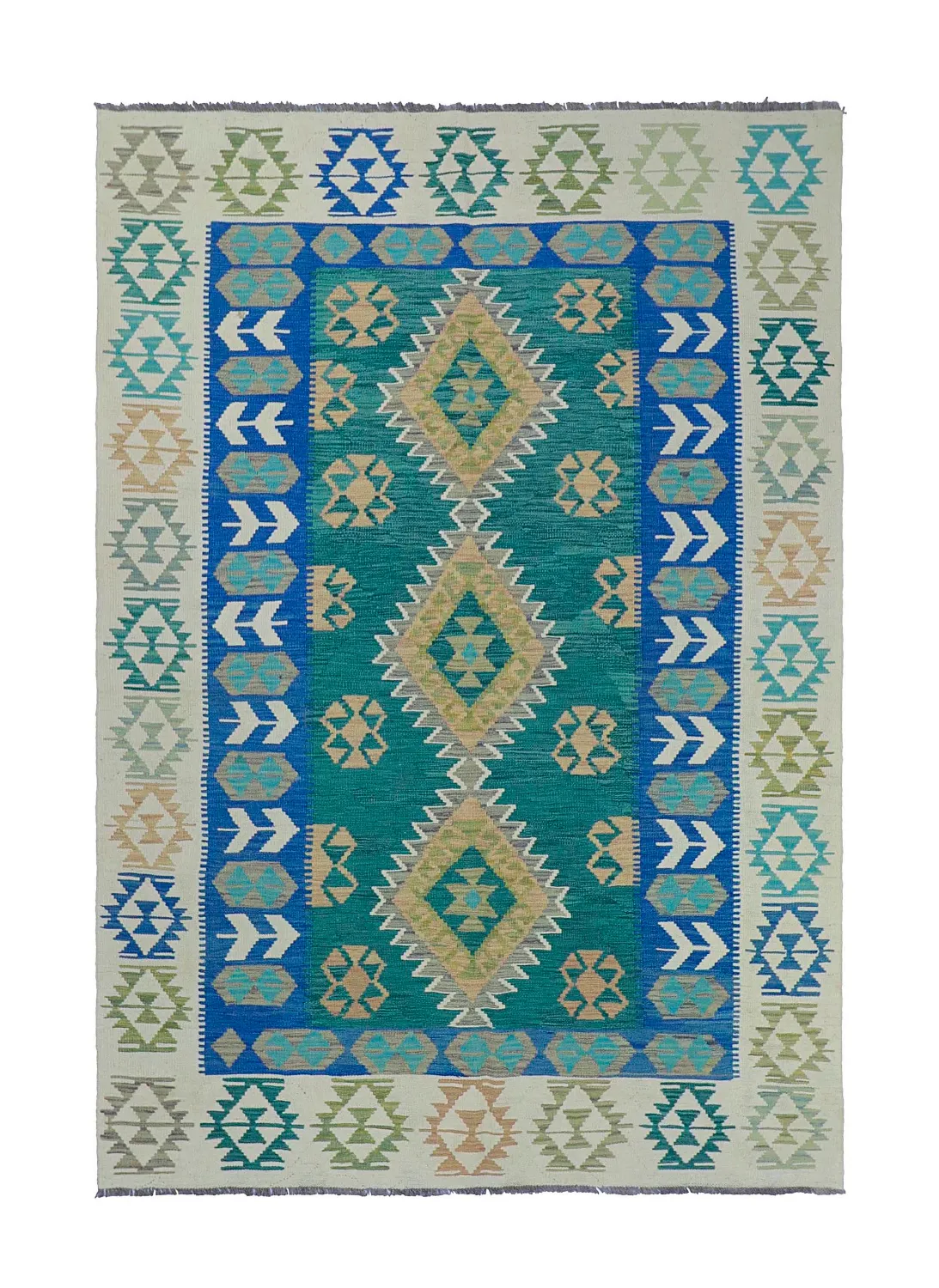 Orientalisk Matta - Vegi Kelim Hand Woven - 171 x 250 cm