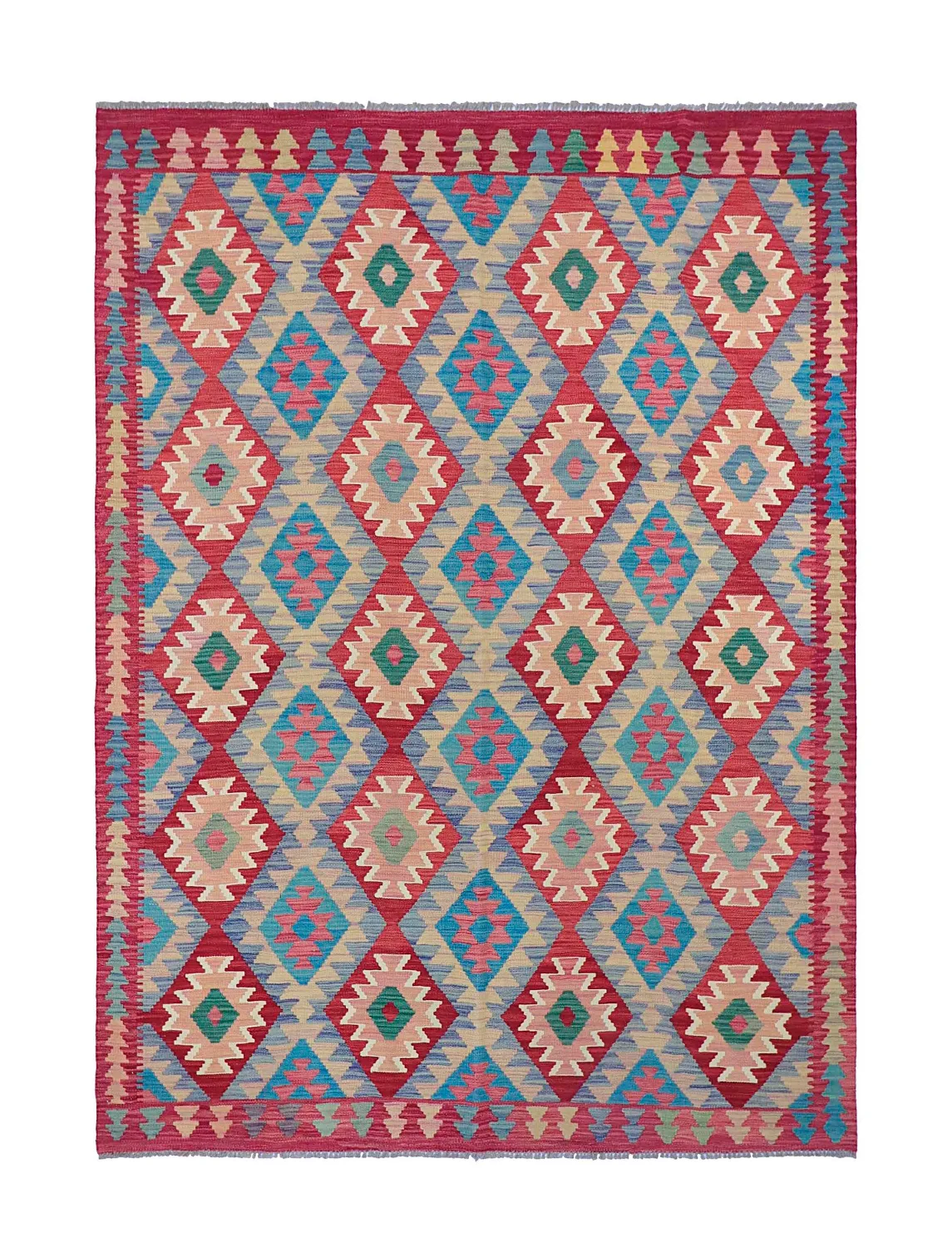 Orientalisk Matta - Vegi Kelim Hand Woven - 175 x 245 cm