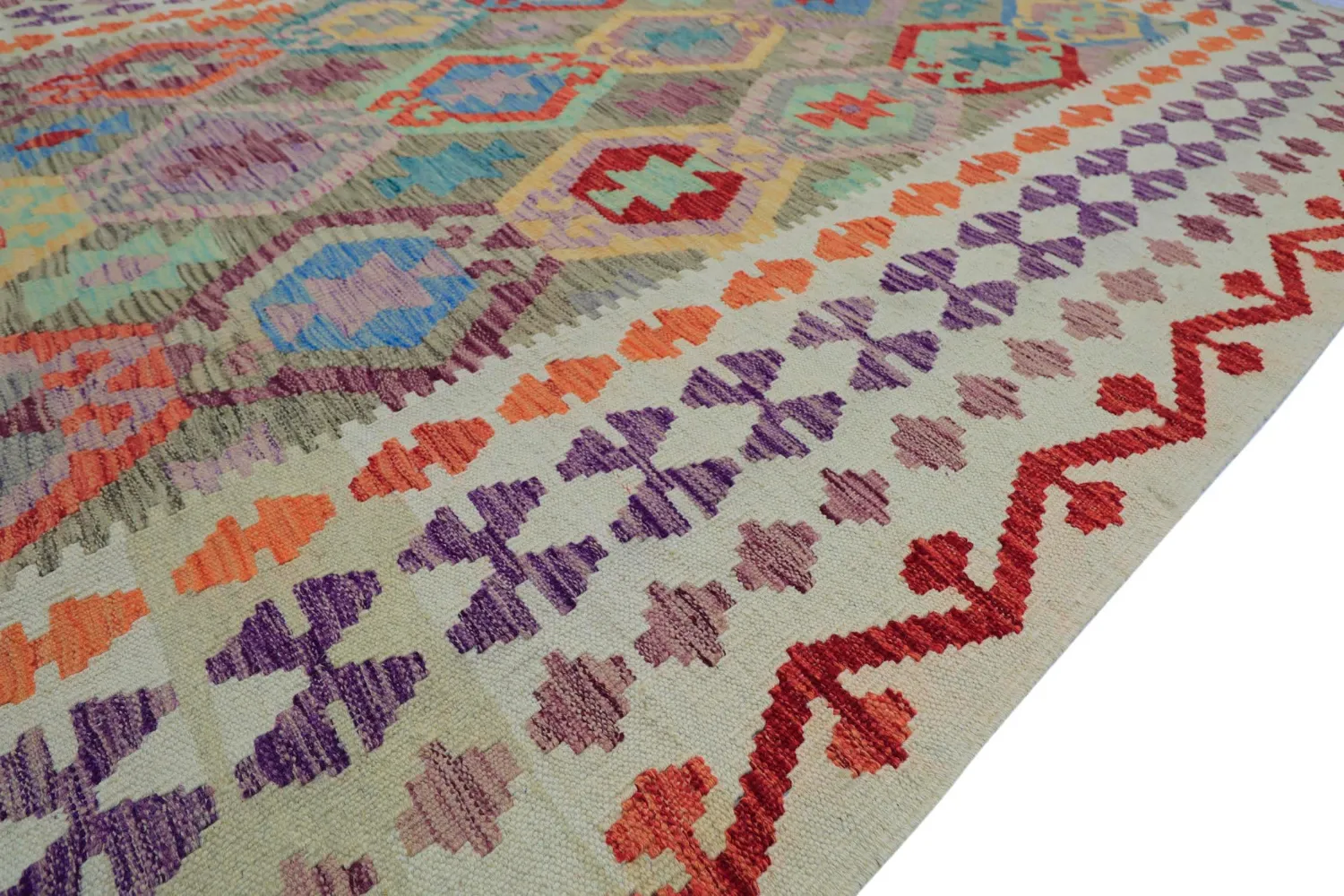 Orientalisk Matta - Vegi Kelim Hand Woven - 175 x 245 cm