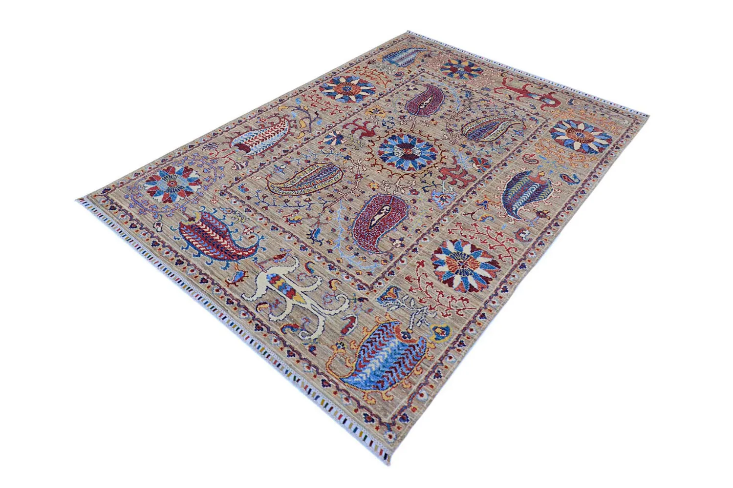 Orientalisk Matta - Chaman Rug Hand Knotted - 163 x 236 cm