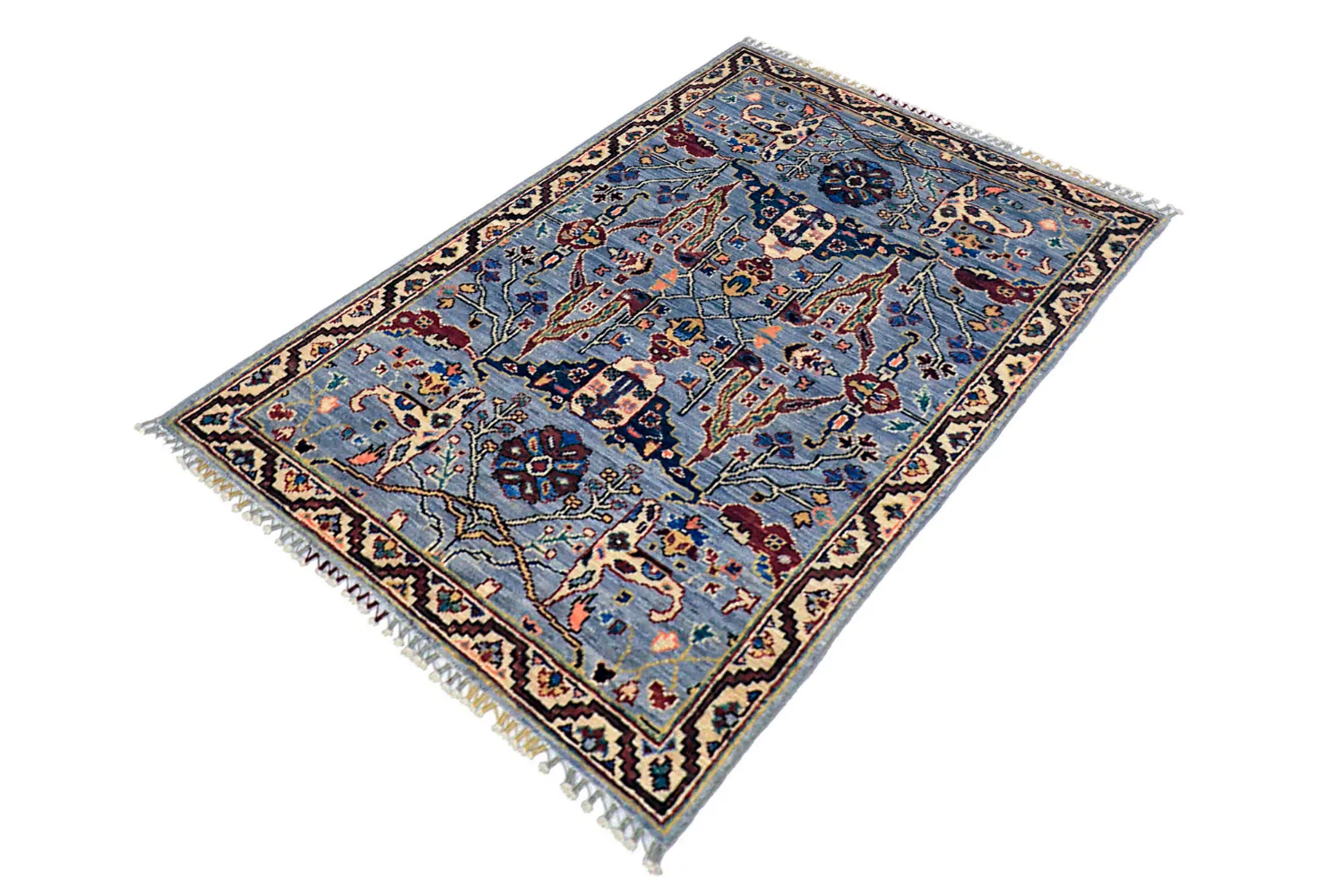 Orientalisk Matta - Chaman Rug Hand Knotted - 83 x 124 cm