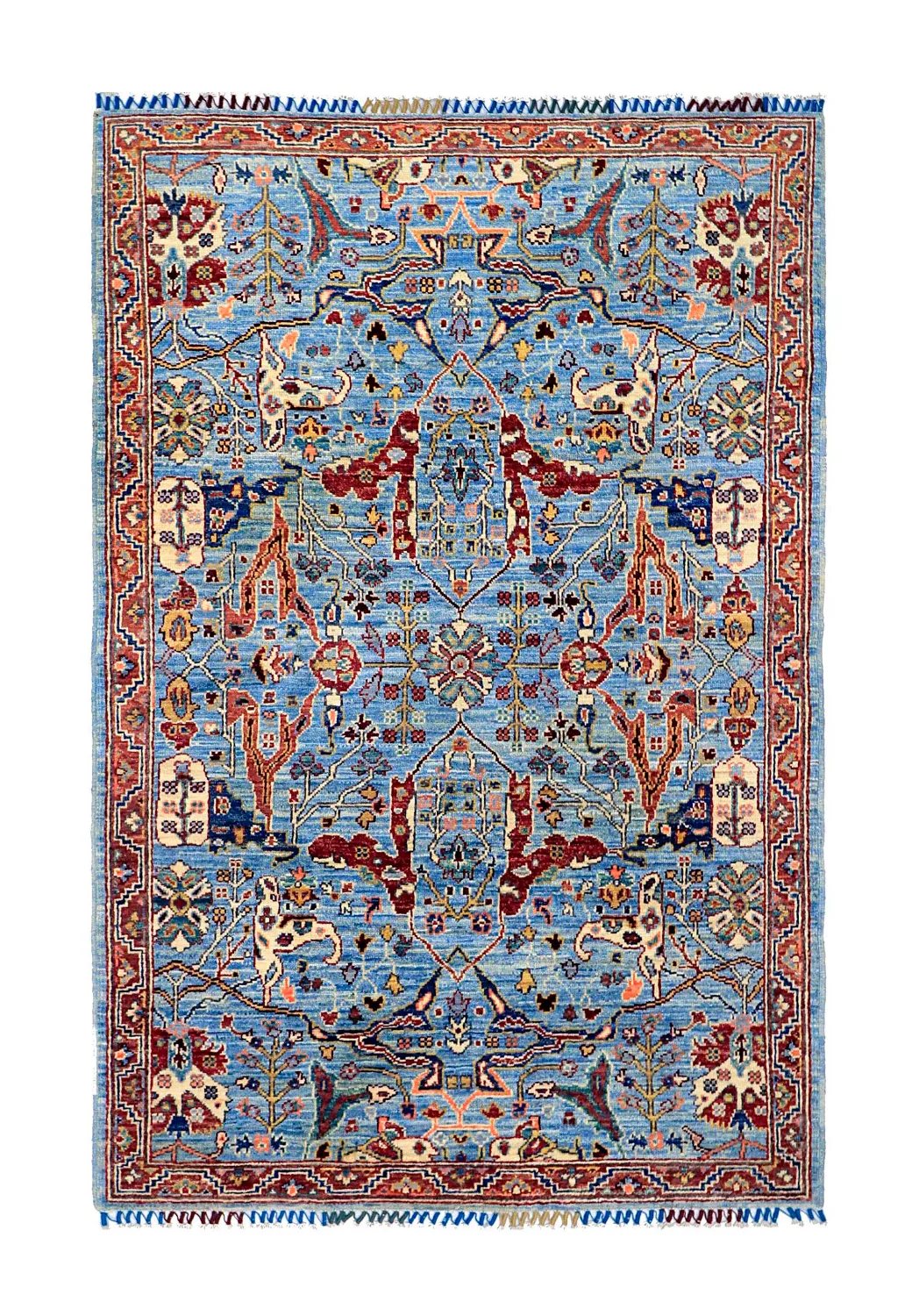 Orientalisk Matta - Chaman Rug Hand Knotted - 118 x 183 cm