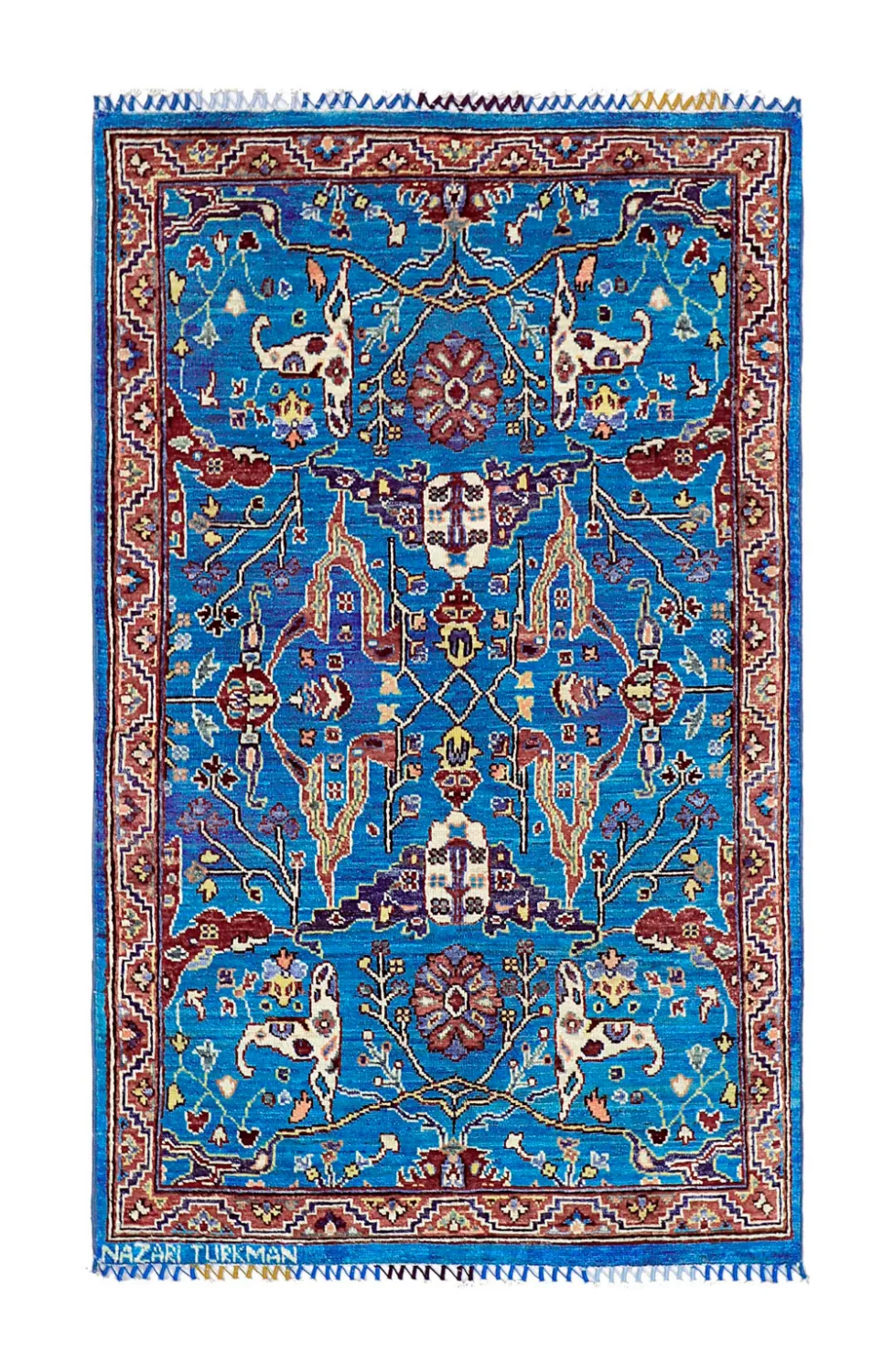 Orientalisk Matta - Chaman Rug Hand Knotted - 92 x 150 cm