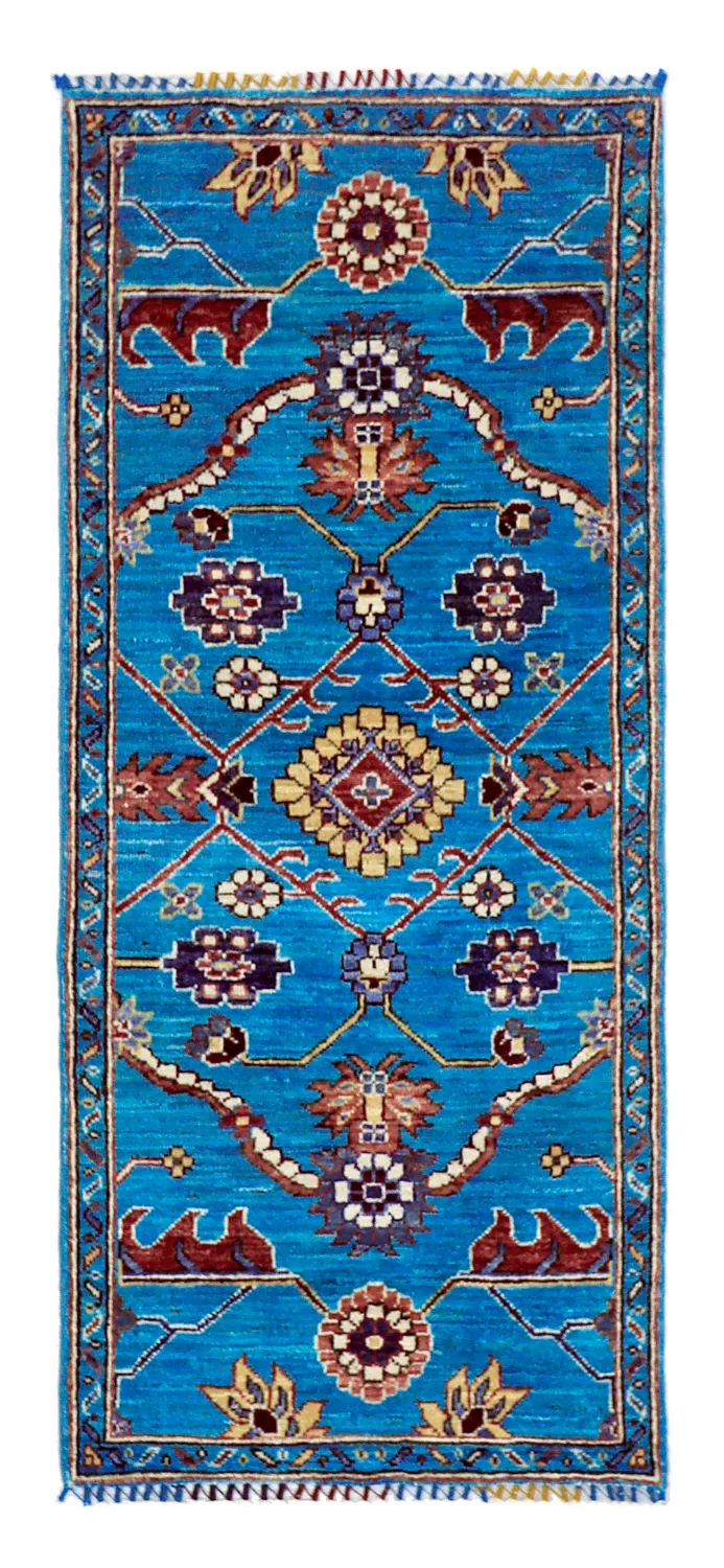 Orientalisk Matta - Chaman Rug Hand Knotted - 62 x 149 cm