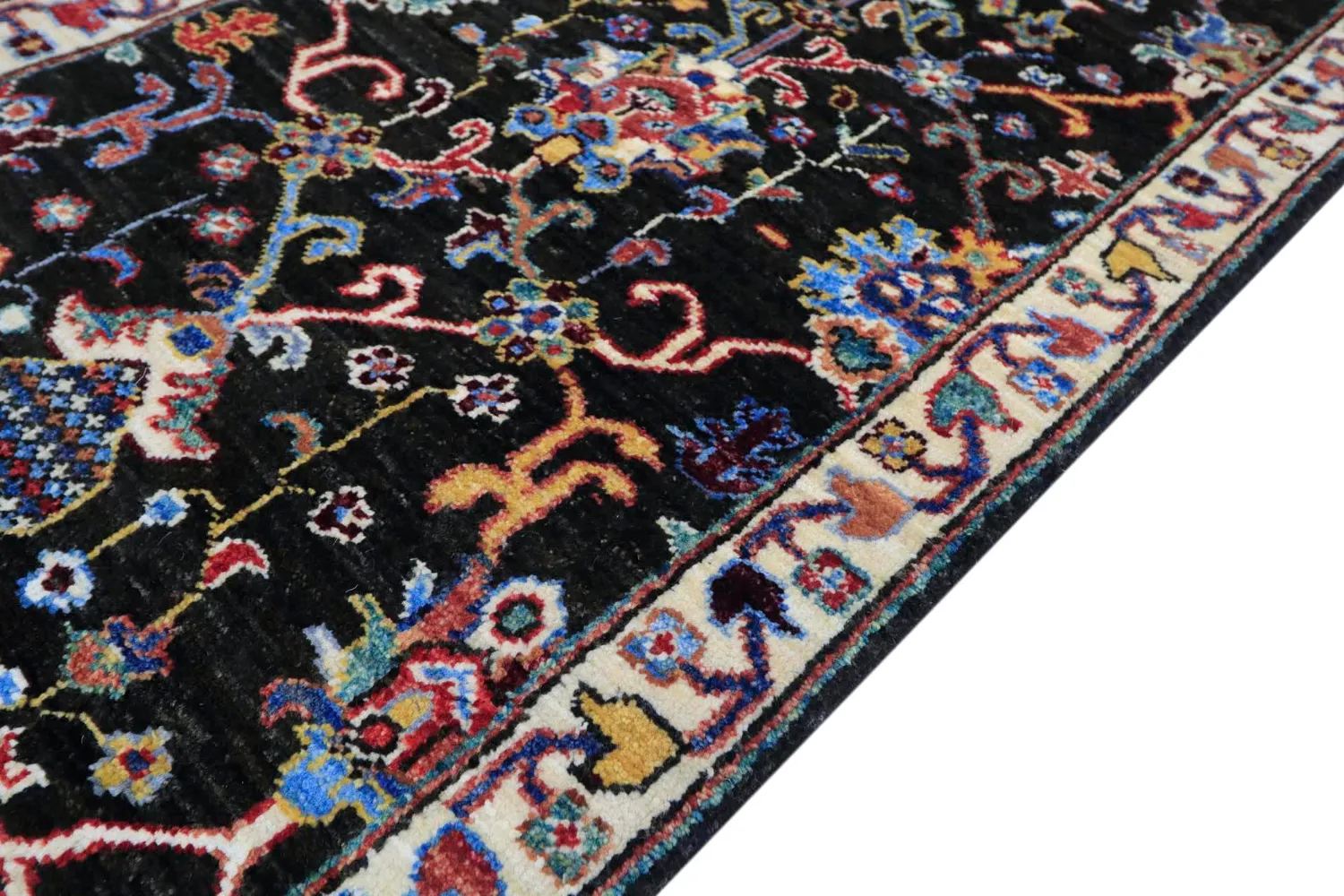 Orientalisk Matta - Chaman Rug Hand Knotted - 63 x 150 cm