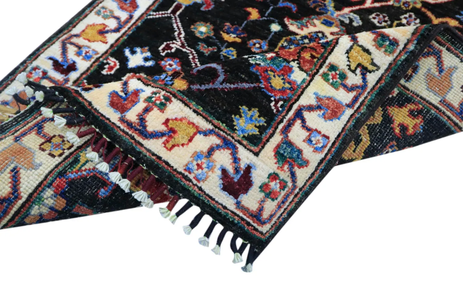 Orientalisk Matta - Chaman Rug Hand Knotted - 63 x 150 cm