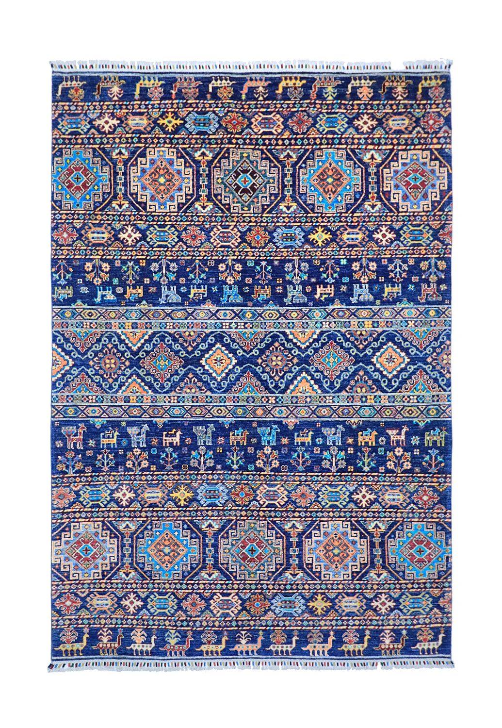 Orientalisk Matta - Chaman Rug Hand Knotted - 195 x 294 cm