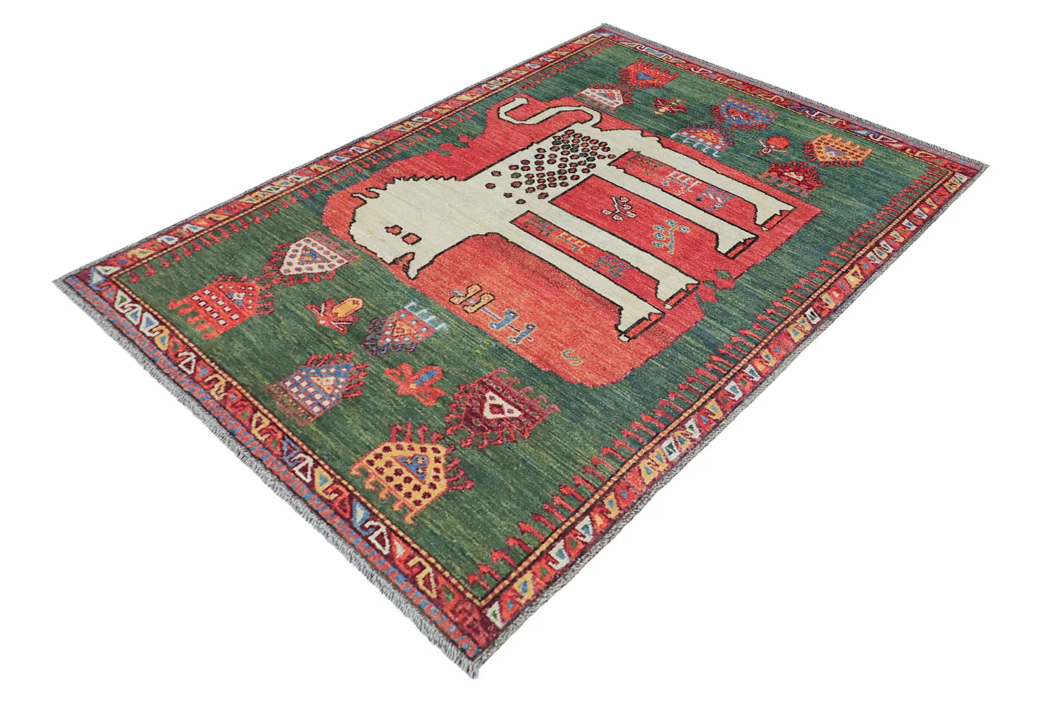 Orientalisk Matta - Tribal Hand Knotted - 149 x 211 cm