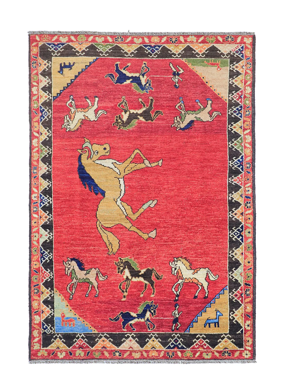 Orientalisk Matta - Tribal Hand Knotted - 144 x 220 cm