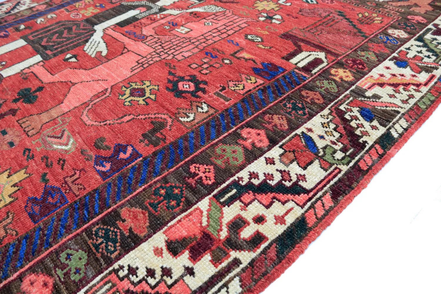 Orientalisk Matta - Tribal Hand Knotted - 154 x 221 cm