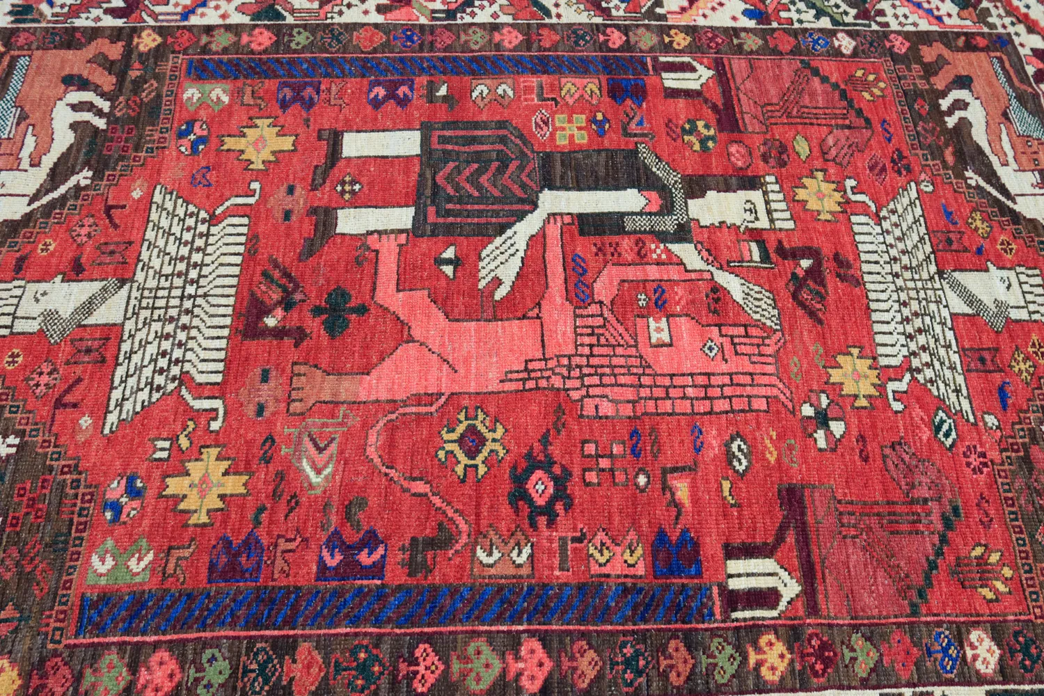 Orientalisk Matta - Tribal Hand Knotted - 154 x 221 cm