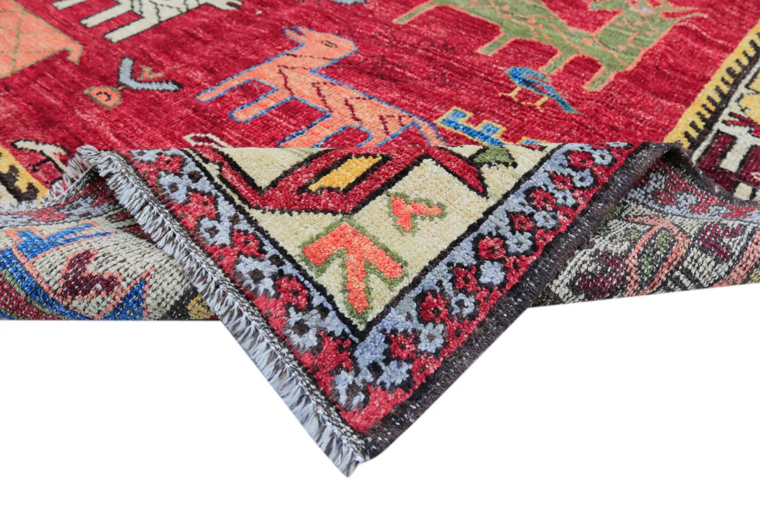 Orientalisk Matta - Tribal Hand Knotted - 153 x 213 cm