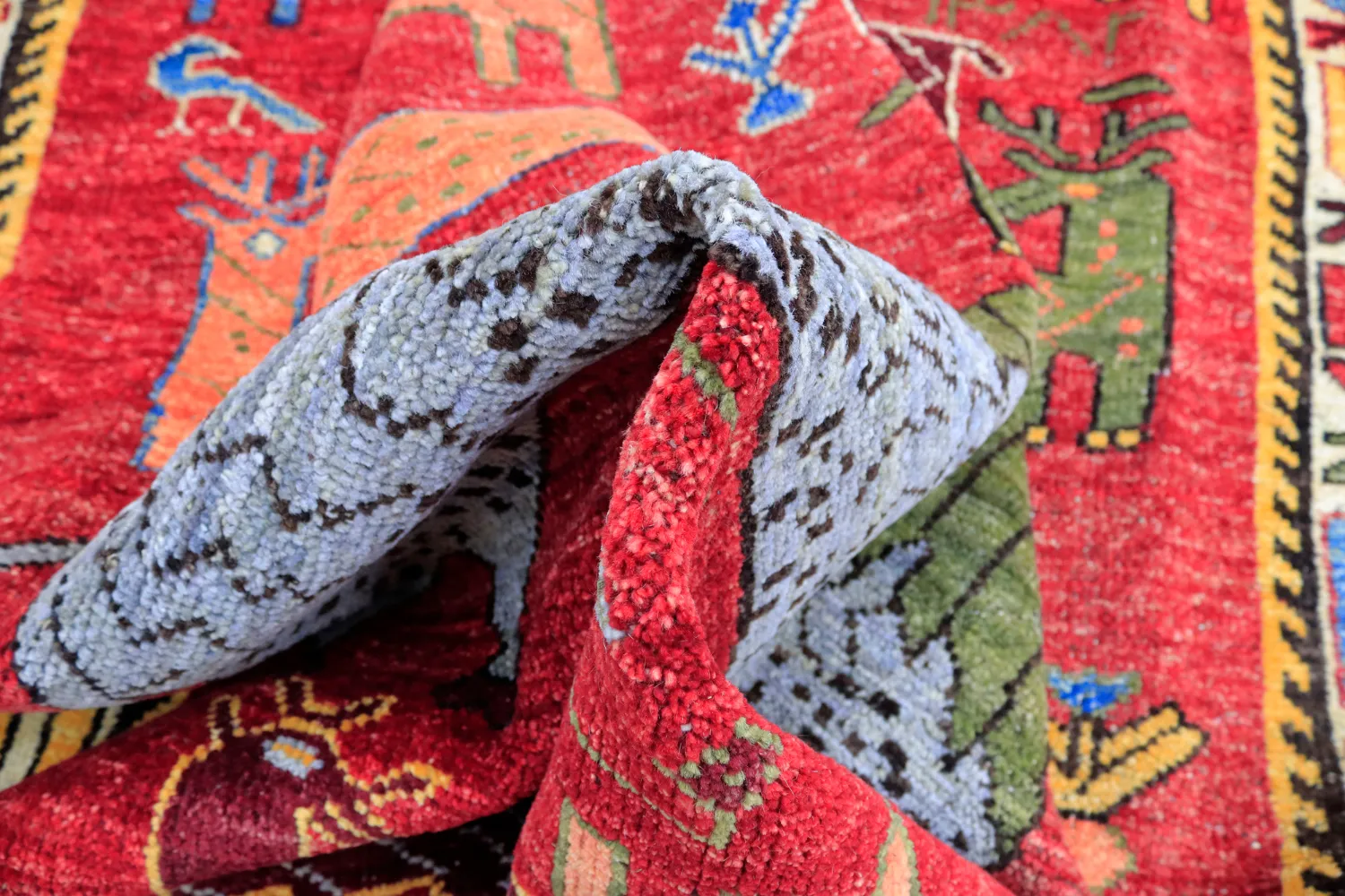 Orientalisk Matta - Tribal Hand Knotted - 153 x 213 cm