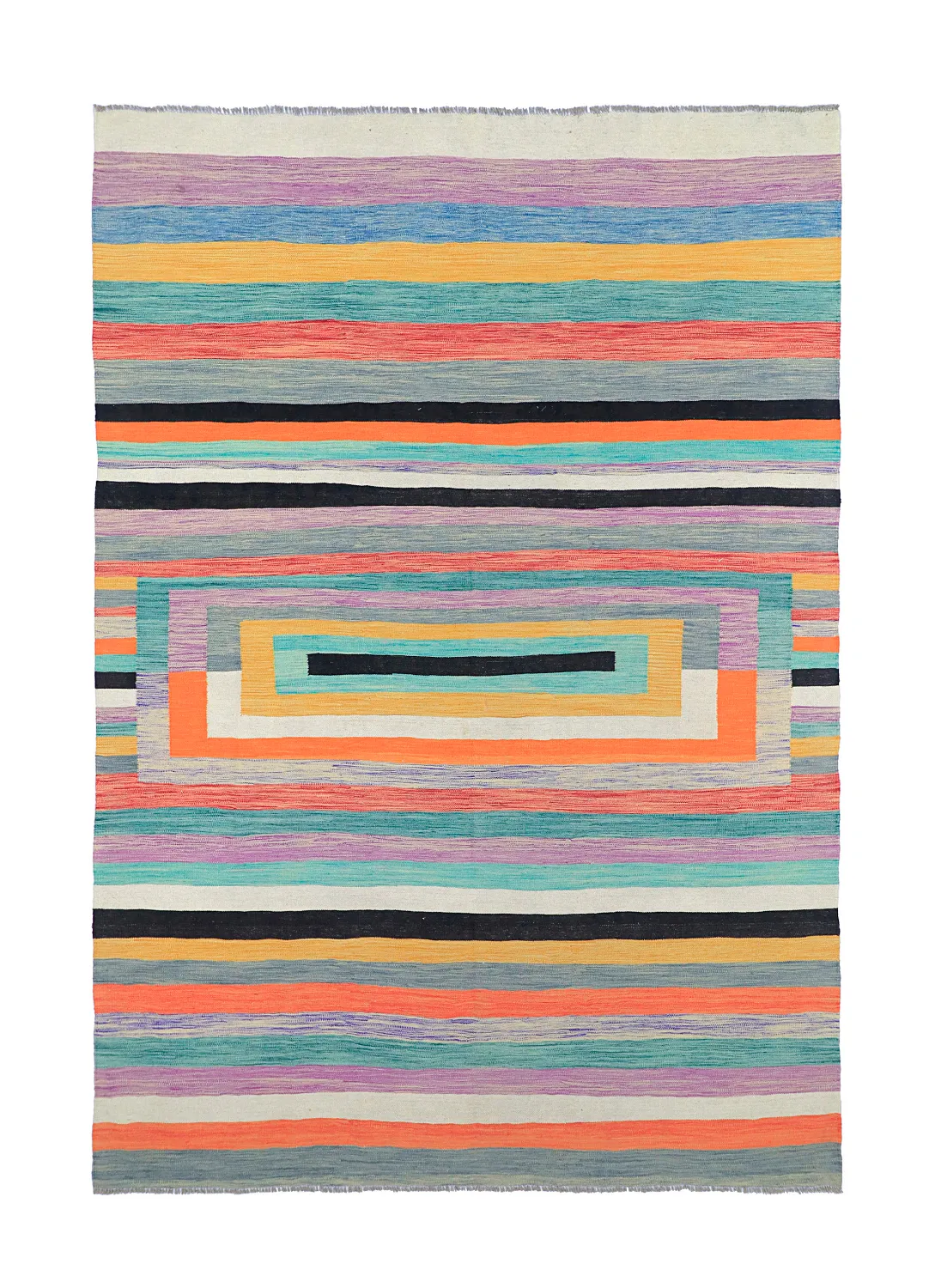 Orientalisk Matta - Kelim Hand Woven - 209 x 298 cm