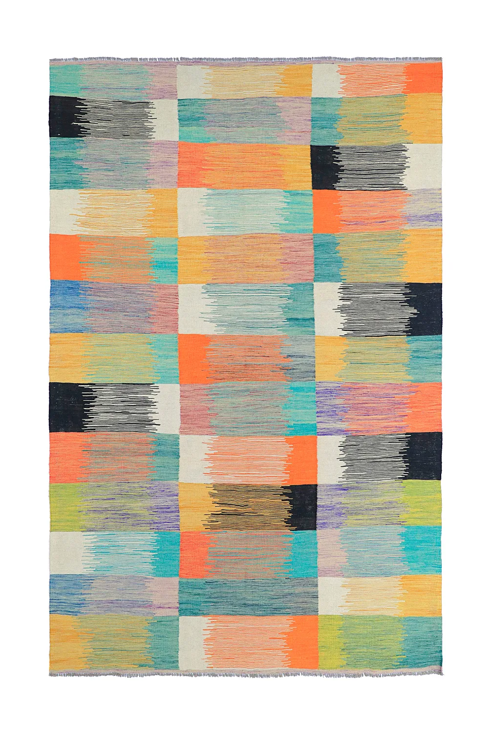 Orientalisk Matta - Kelim Hand Woven - 197 x 299 cm