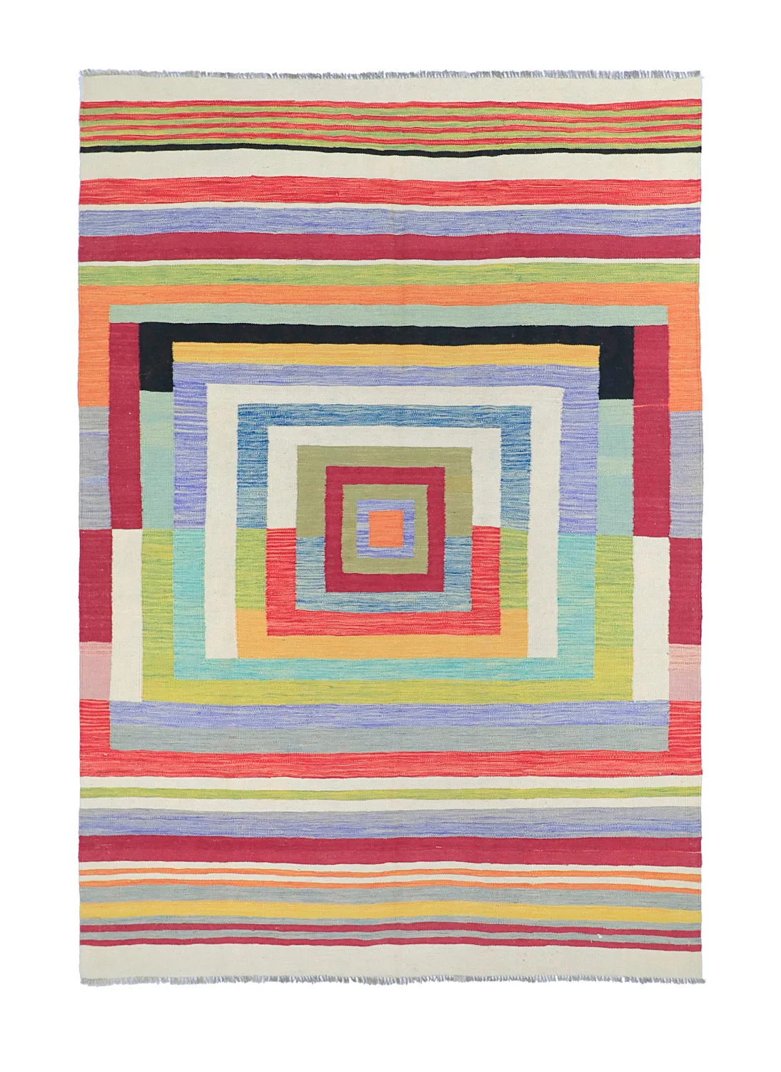 Orientalisk Matta - Kelim Hand Woven - 172 x 244 cm