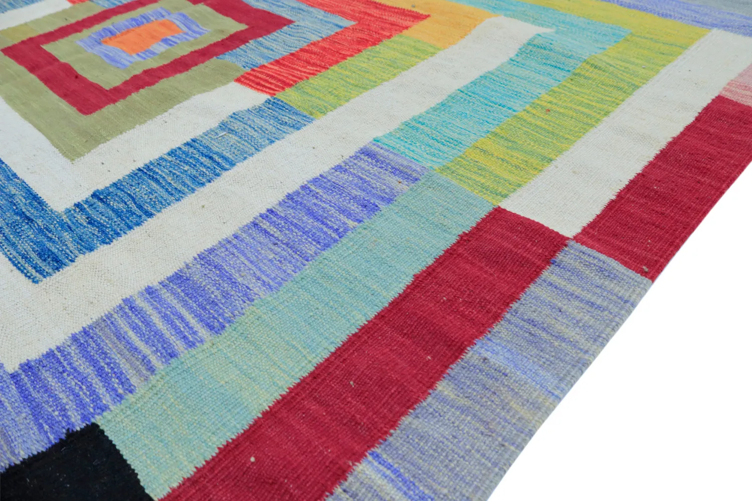 Orientalisk Matta - Kelim Hand Woven - 172 x 244 cm