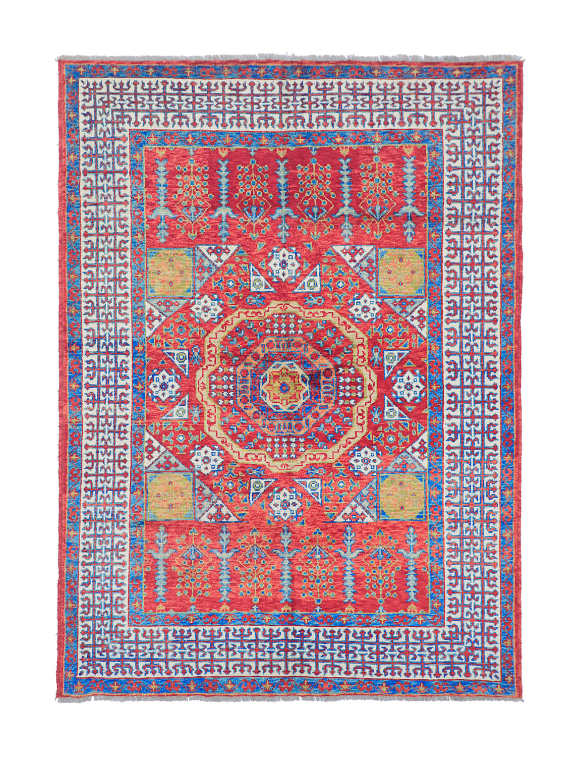 Orientalisk Matta - Suzani Hand Knotted - 170 x 240 cm (Storlek: 170 x 240 cm)