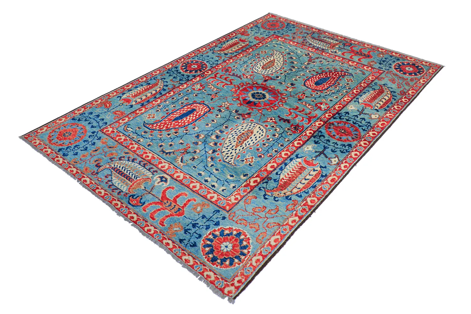 Orientalisk Matta - Suzani Hand Knotted - 170 x 240 cm