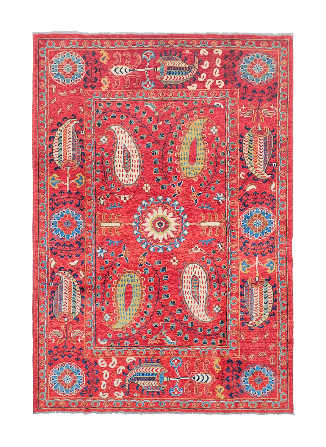 Orientalisk Matta - Suzani Hand Knotted - 200 x 300 cm