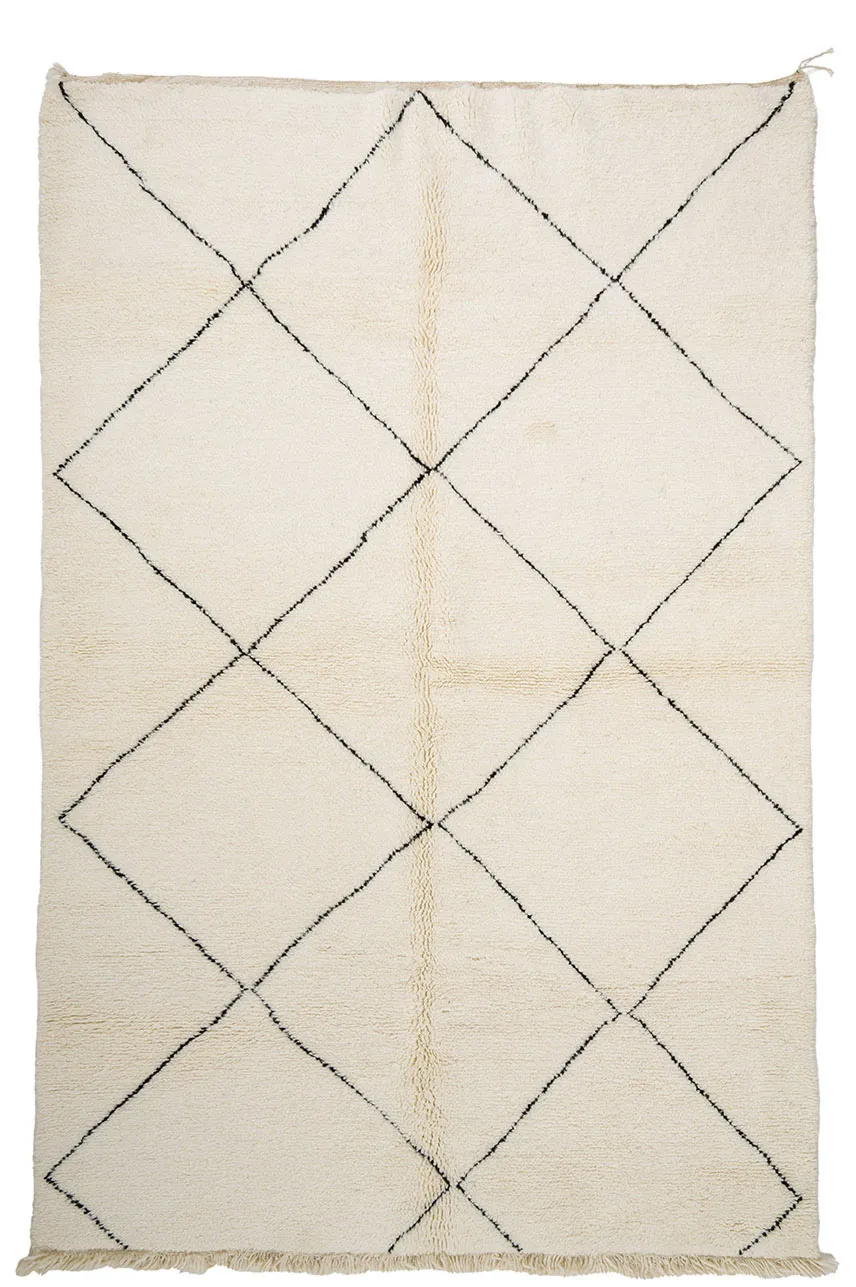 Kelimmatta Marockansk Beni Ourain 195 x 295 cm