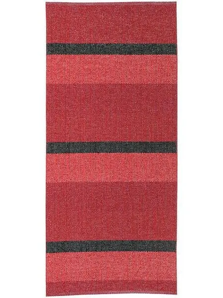 Plastmattor - Horredsmattan Block metallic (röd)
