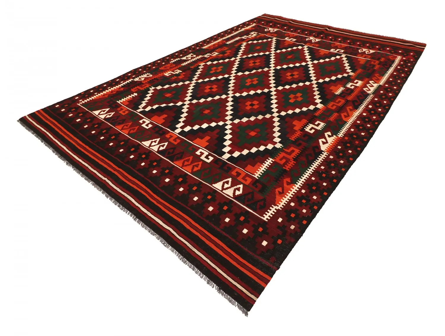 Orientalisk kelimmatta 306 x 195 cm