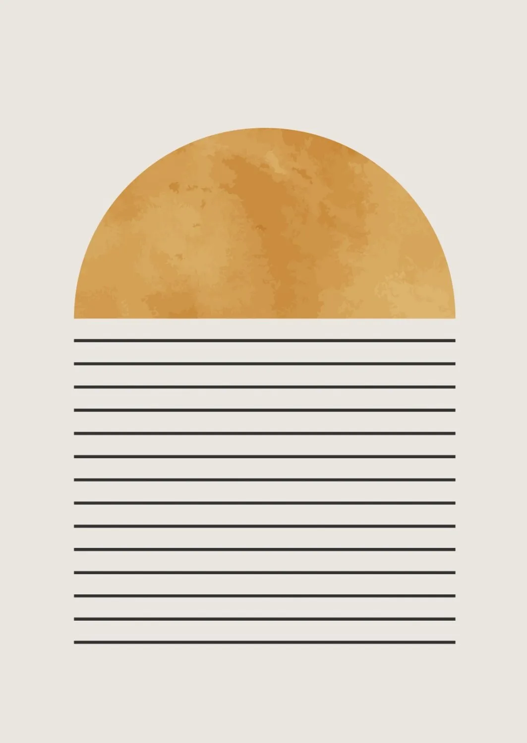Wiltonmatta - Quintin (beige/svart/orange)