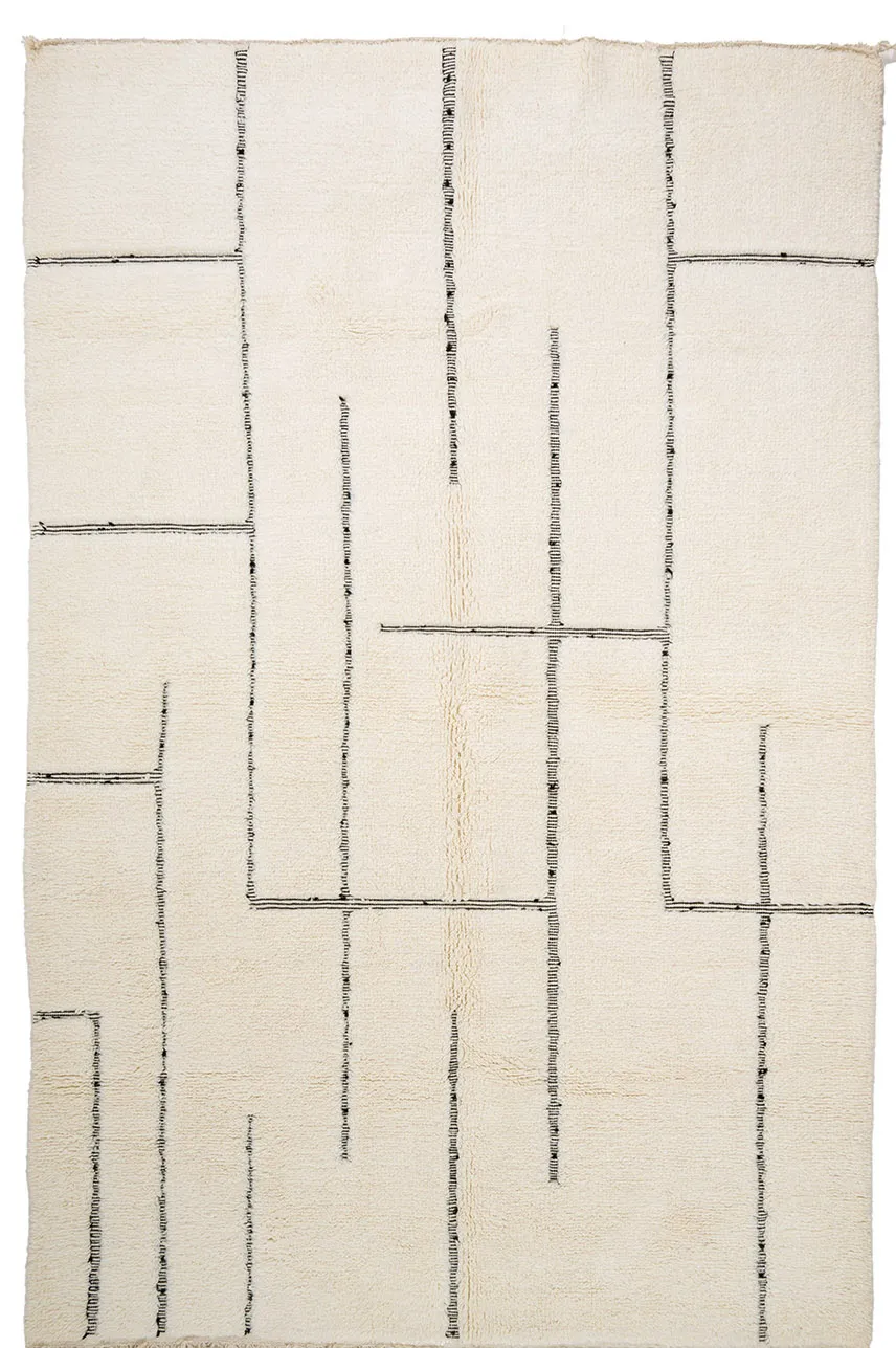 Kelimmatta Marockansk Beni Ourain 200 x 315 cm