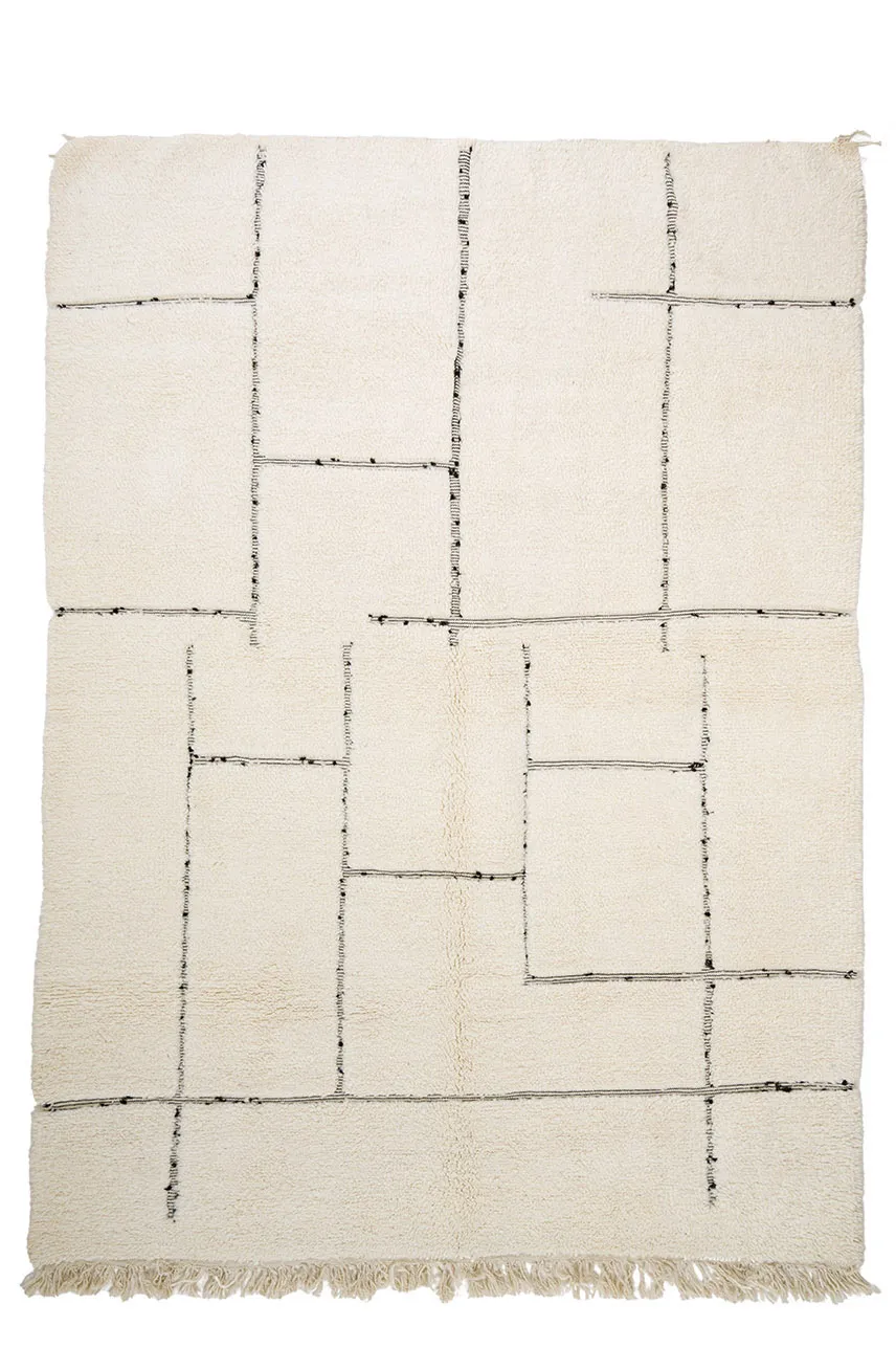 Kelimmatta Marockansk Beni Ourain 210 x 295 cm