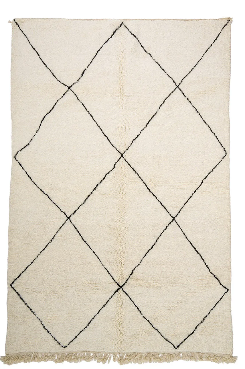 Kelimmatta Marockansk Beni Ourain 200 x 305 cm