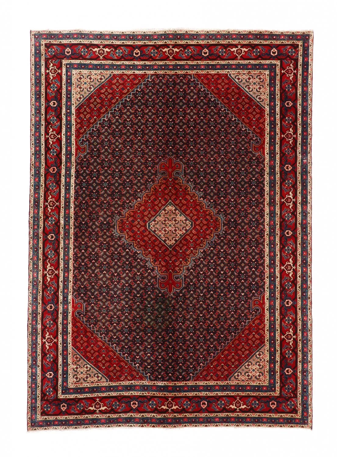 Orientalisk matta Hamedan 276 x 197 cm