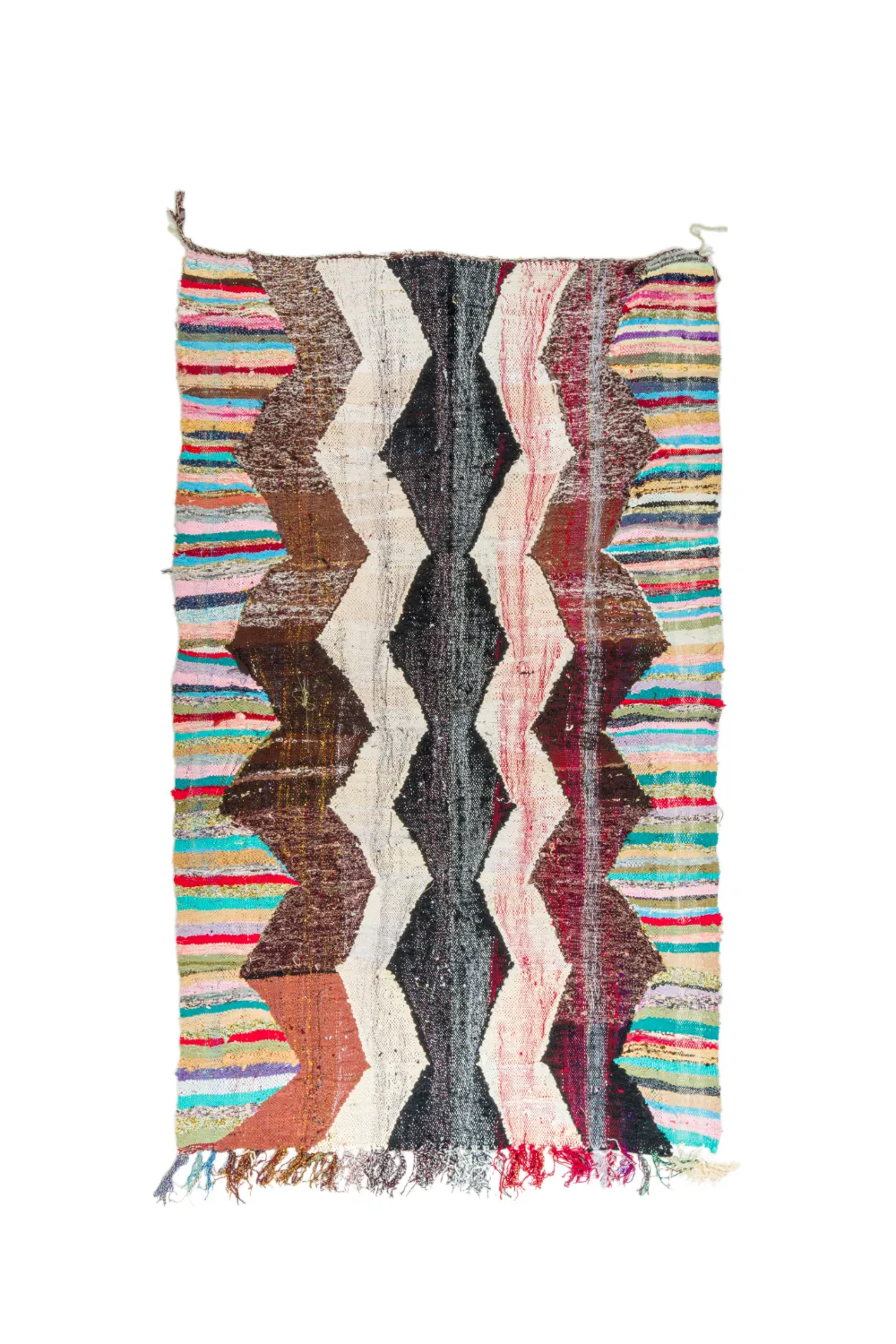 Marockansk Boucherouite-matta 140 x 230 cm