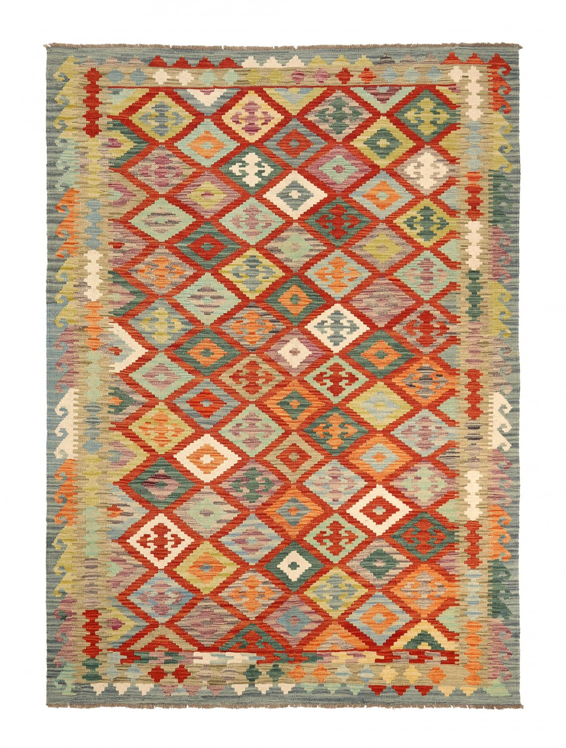 Orientalisk kelimmatta 243 x 172 cm (Storlek: 243 x 172 cm)