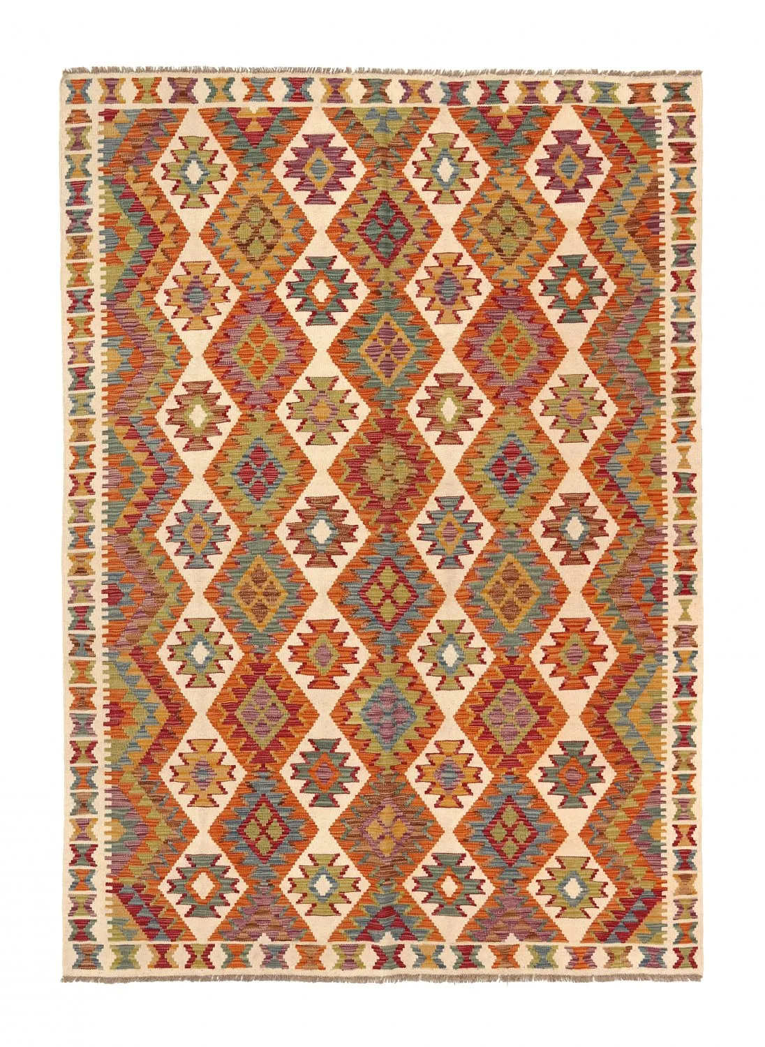 Orientalisk kelimmatta 252 x 177 cm