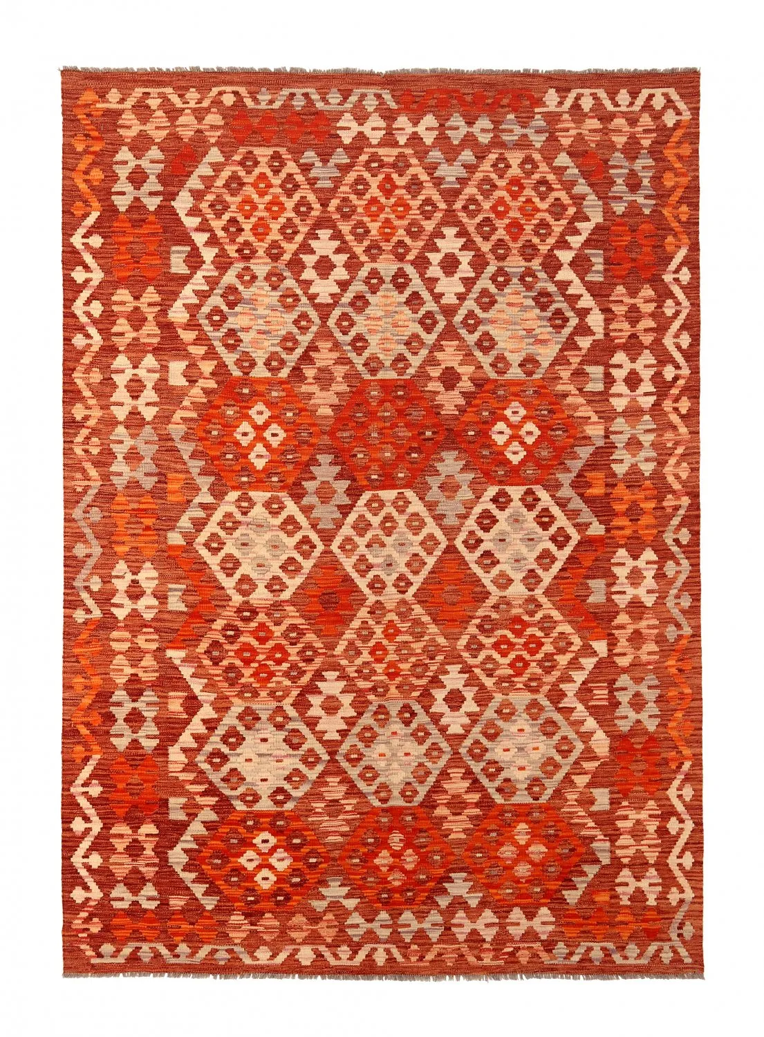 Orientalisk kelimmatta 248 x 171 cm