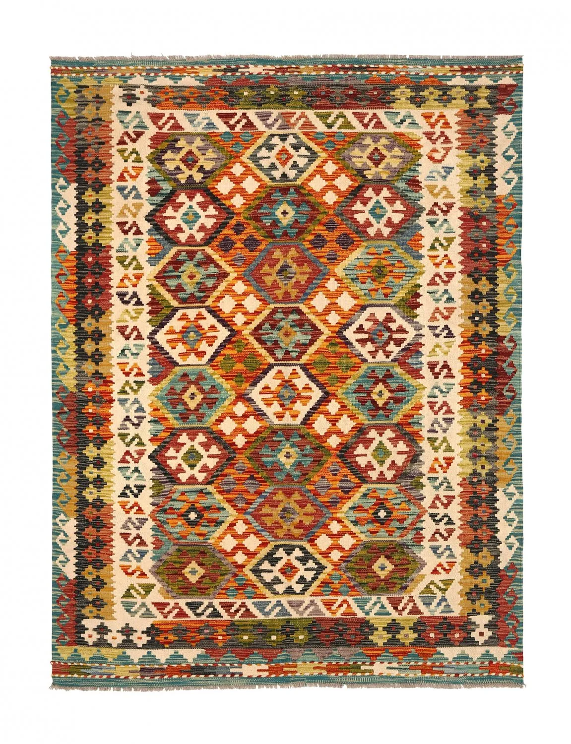 Orientalisk kelimmatta 194 x 145 cm