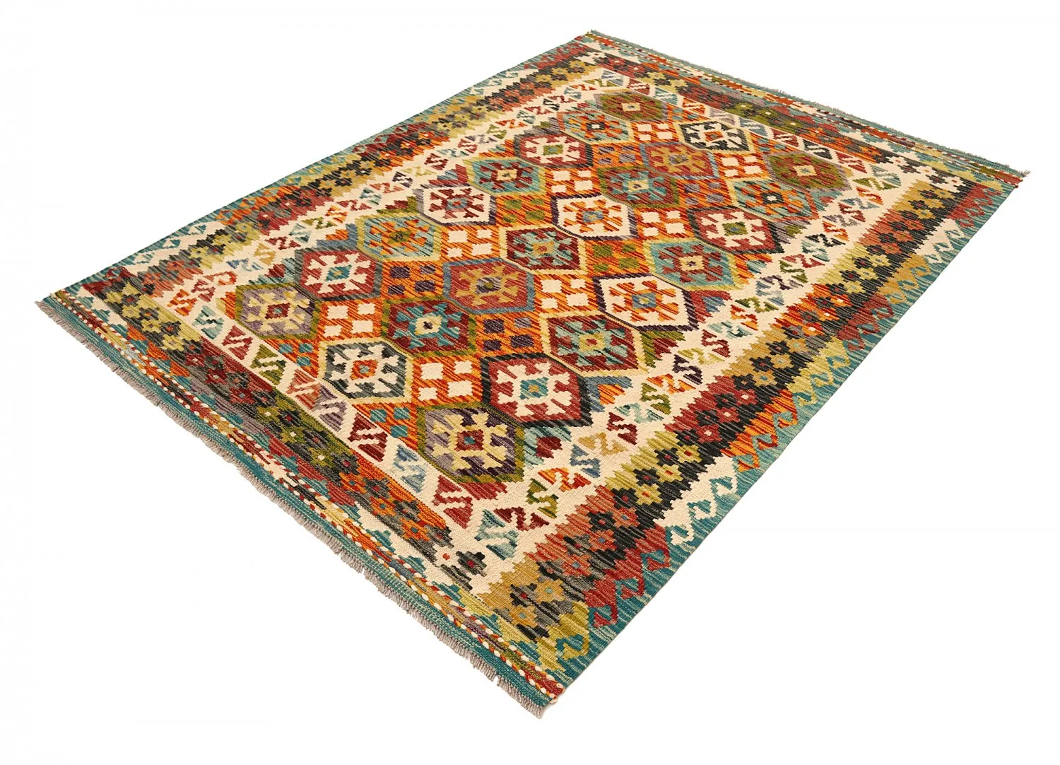Orientalisk kelimmatta 194 x 145 cm