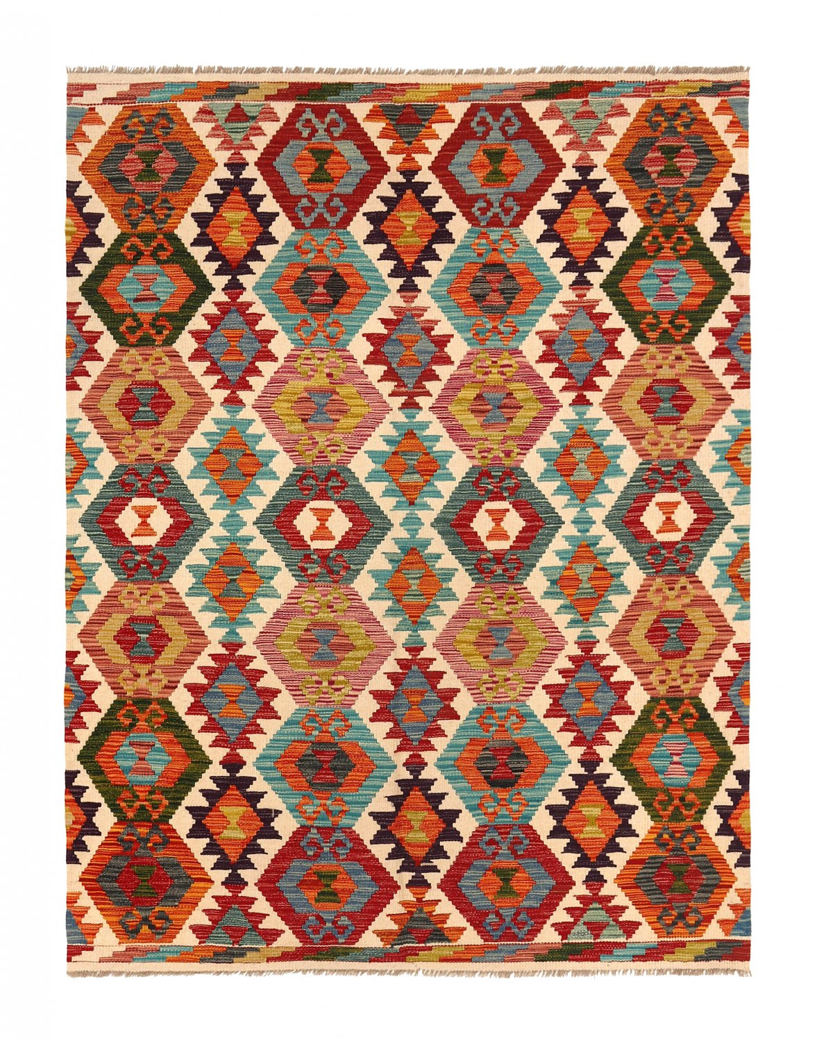 Orientalisk kelimmatta 201 x 152 cm (Storlek: 201 x 152 cm)